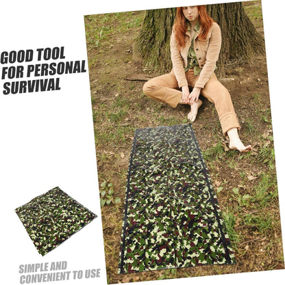 Sosoport -Climate Emergency Sleeping Bag Compact Tent Shelter Reflective Signal for Outdoor Activities