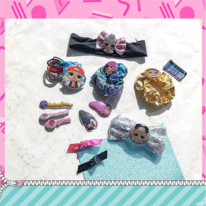 L.O.L Surprise! Townley Girl Train Case Cosmetic Makeup Set Includes Lip Gloss, Eye Shimmer, Nail Polish, Hair Accessories & more! for Kids Girls, Ages 5+ perfect for Parties, Sleepovers & Makeovers