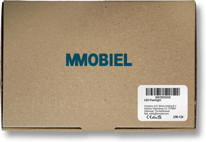 MMOBIEL 2X LED Tactical Flashlight - 1000 Lumen, 5 Modes Zoomable, Water Resistant, Survival Flashlight, Camping, Emergency and Outdoor Flashlight.
