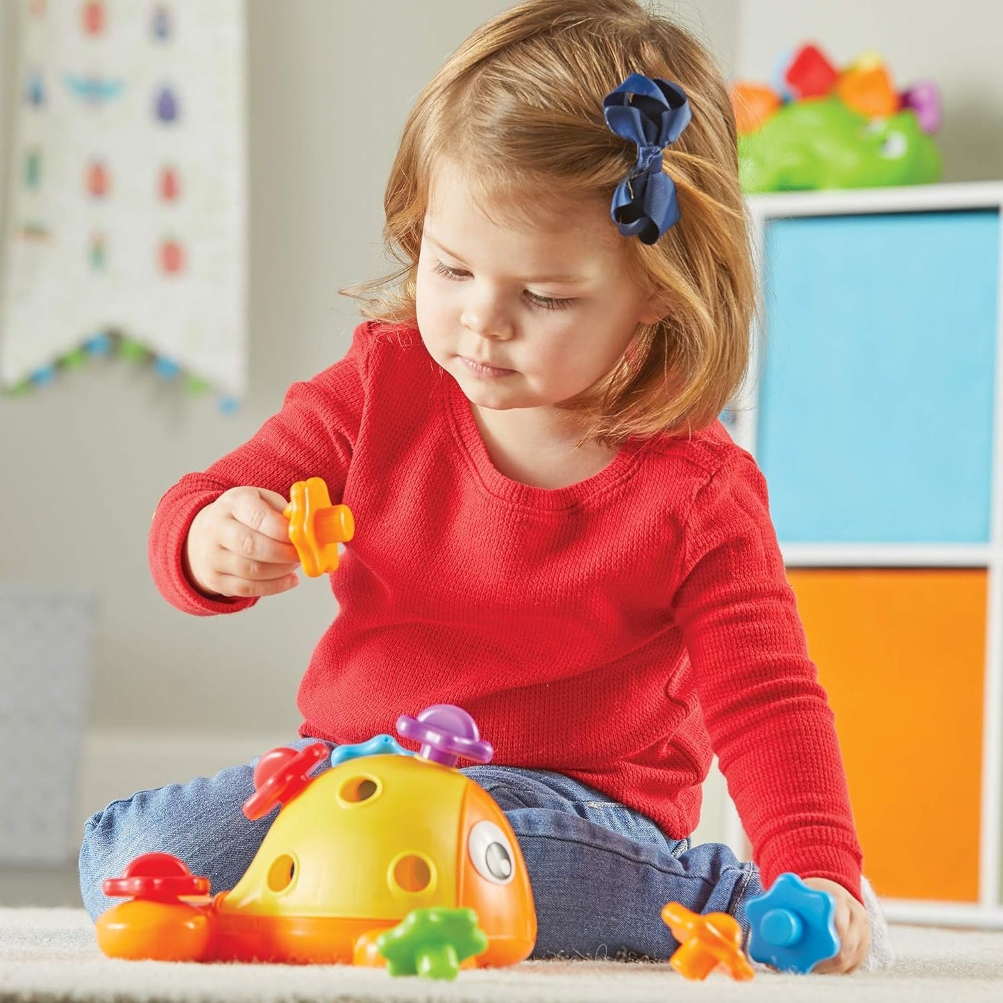 Learning Resources LER9093 Finn The Fine Fish, Sensory & Fine Motor Toy, Ages 18 Months+, OSFA