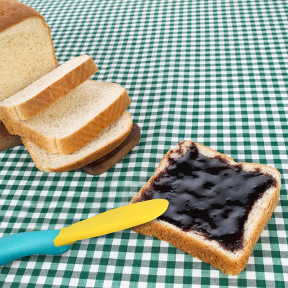 3pcs Platypus Jar Spatula, Cute Silicone Jam Scraper Multi-Purpose Peanut Butter Spoon with Long Handle Funny Kitchen Gadgets Spreading Tool for Cream Sauce Cheese Toast Food