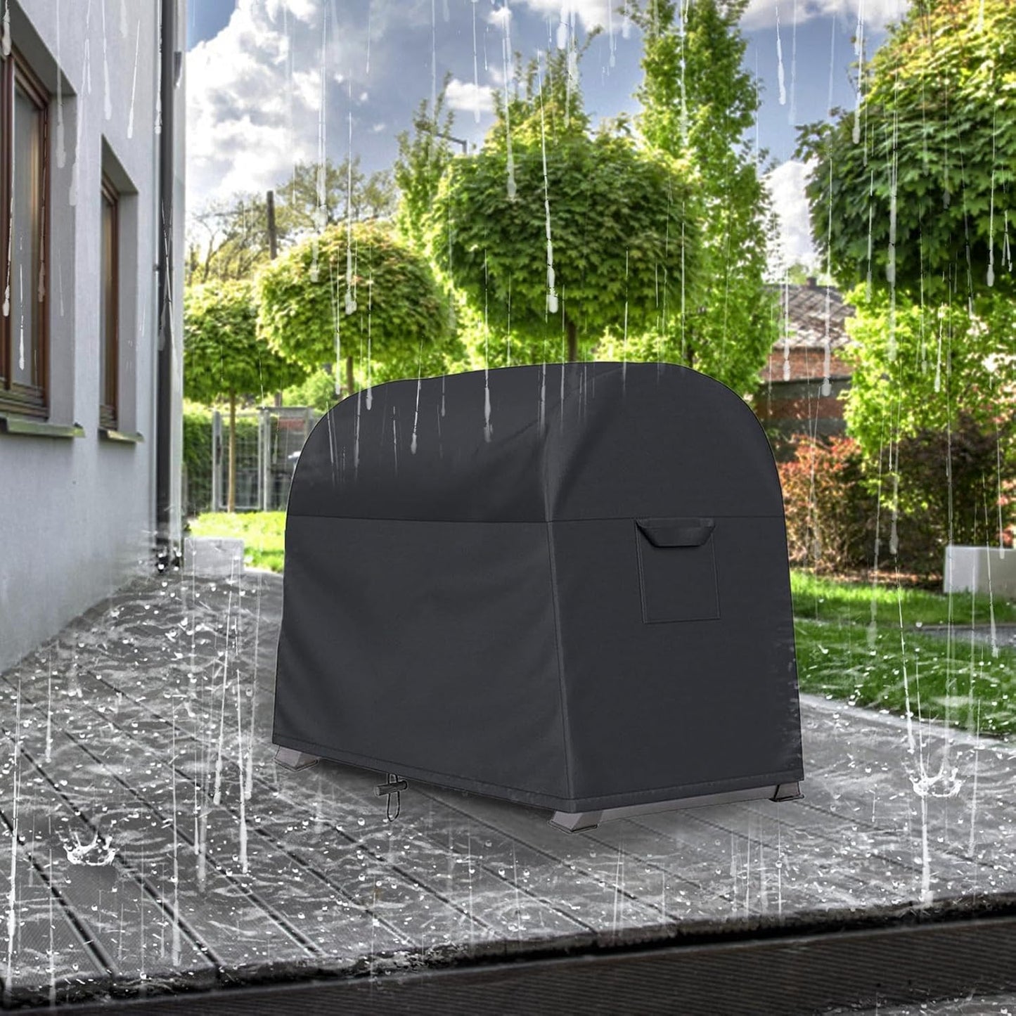 Home Dumbbell Rack Dust Cover, Gym Storage Rack Cover, Outdoor Dumbbell Cover, Dust-Proof Dumbbell Cover, Waterproof Gym Cover, Dumbbell Rack Protective Cover, Fitness Equipment Dust Cover, Adjustable