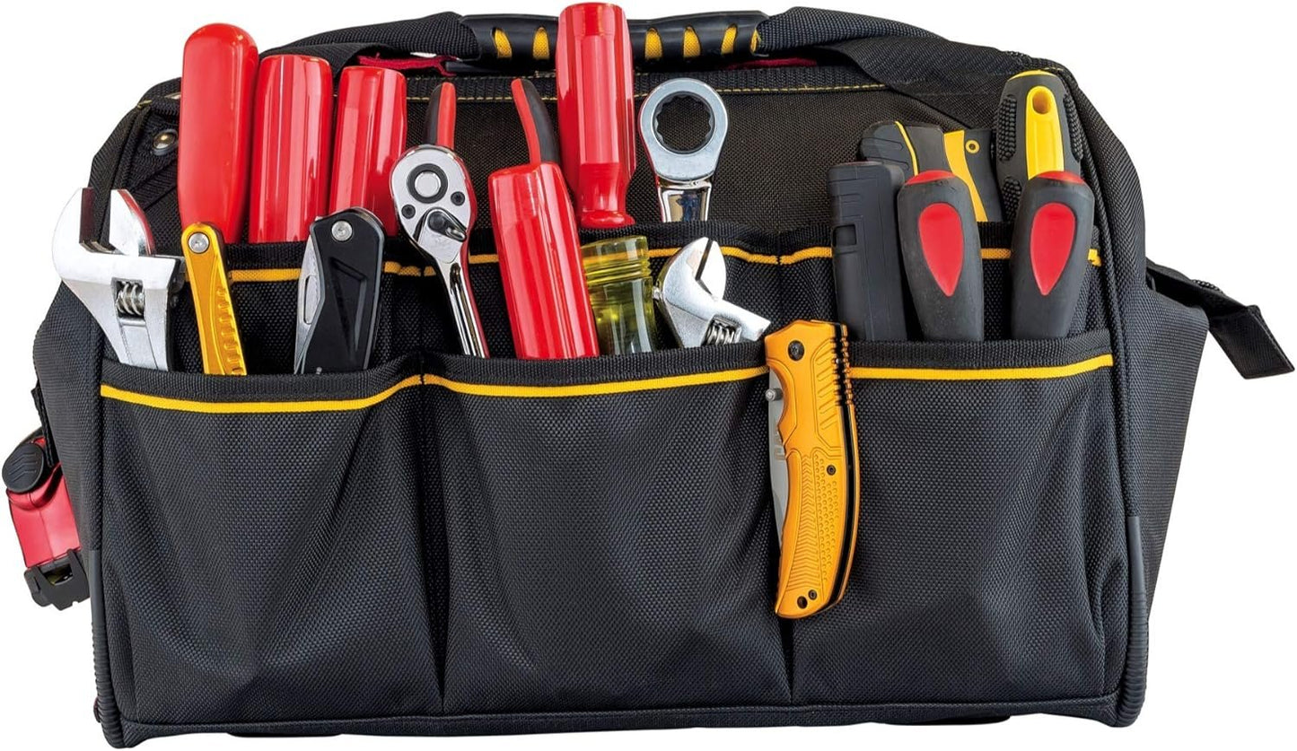 Caterpillar - 16" Pro Wide Mouth Tool Bag, Workspace Organization, Bags & Pack, (980192N)