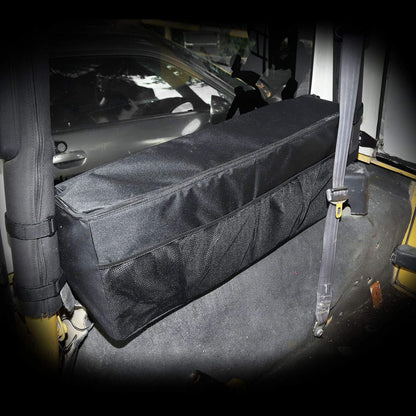 JeCar Trunk Organizer Bag Storage Accessories for 1997-2006 Jeep Wrangler TJ Passenger Side