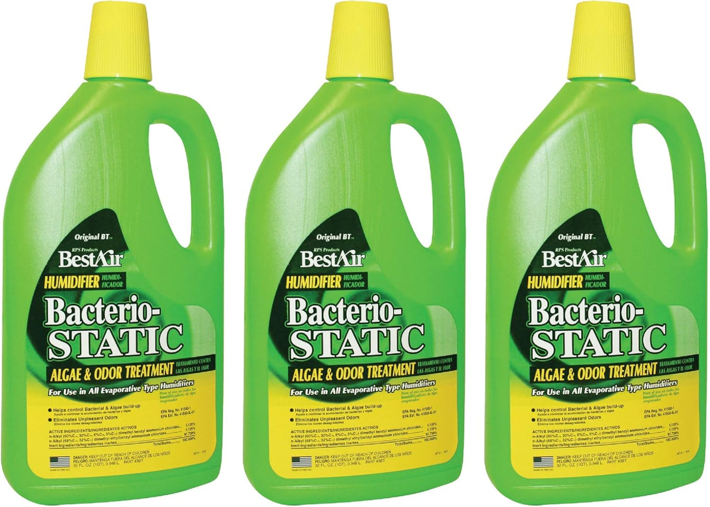 BestAir 3BT Original Humidifier Bacteriostatic Water TreatmentÊ- 96 oz. 3 Pack