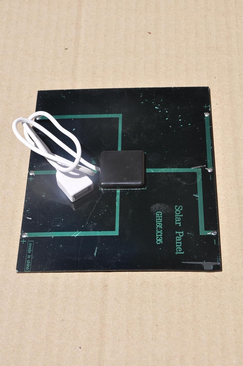 NUZAMAS Poartable Solar Panel Charger 6V USB Connecton Power Recharge for Smart Phone iPhone Outdoor Camping Hiking Fishing