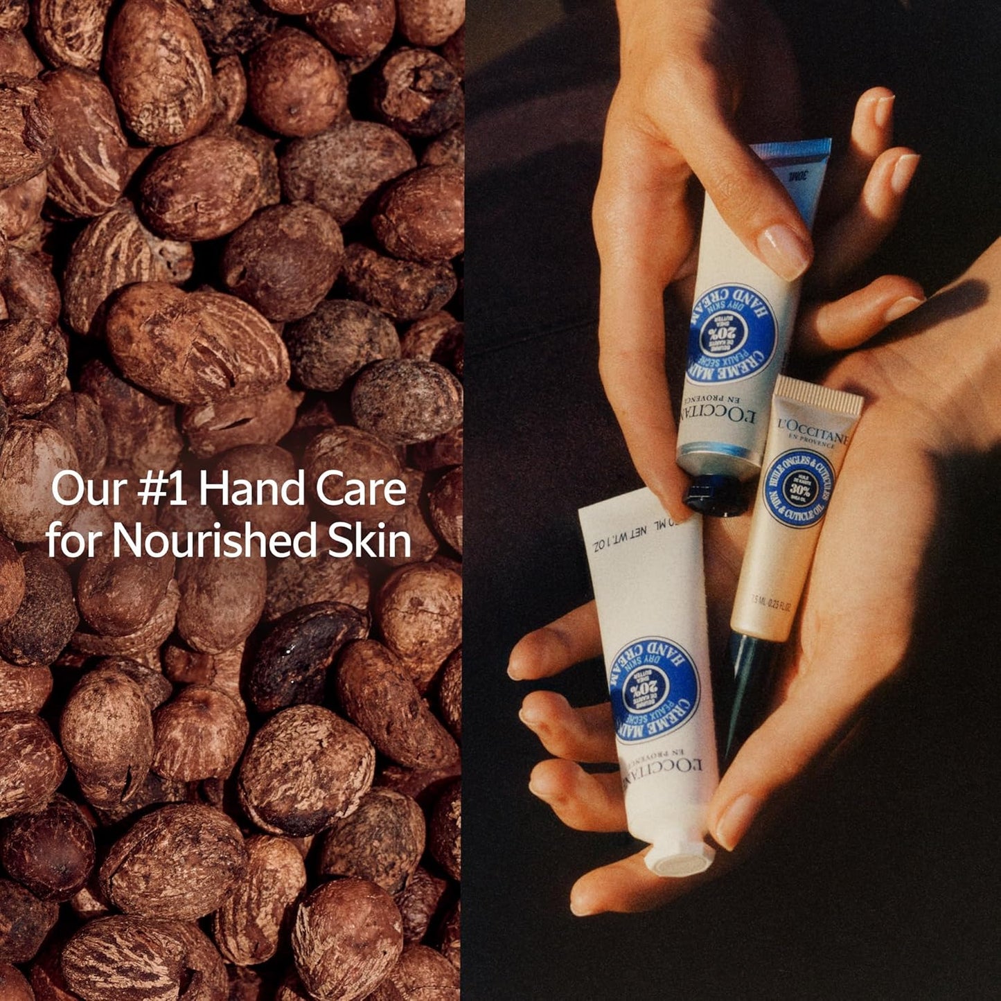 L'Occitane L'OCCITANE Shea Nourishing Nail & Cuticle Oil: With 30% Shea Oil, Healthier-Looking Nails, Soften Cuticles, Strengthen Nails, 0.25 Fl. Oz