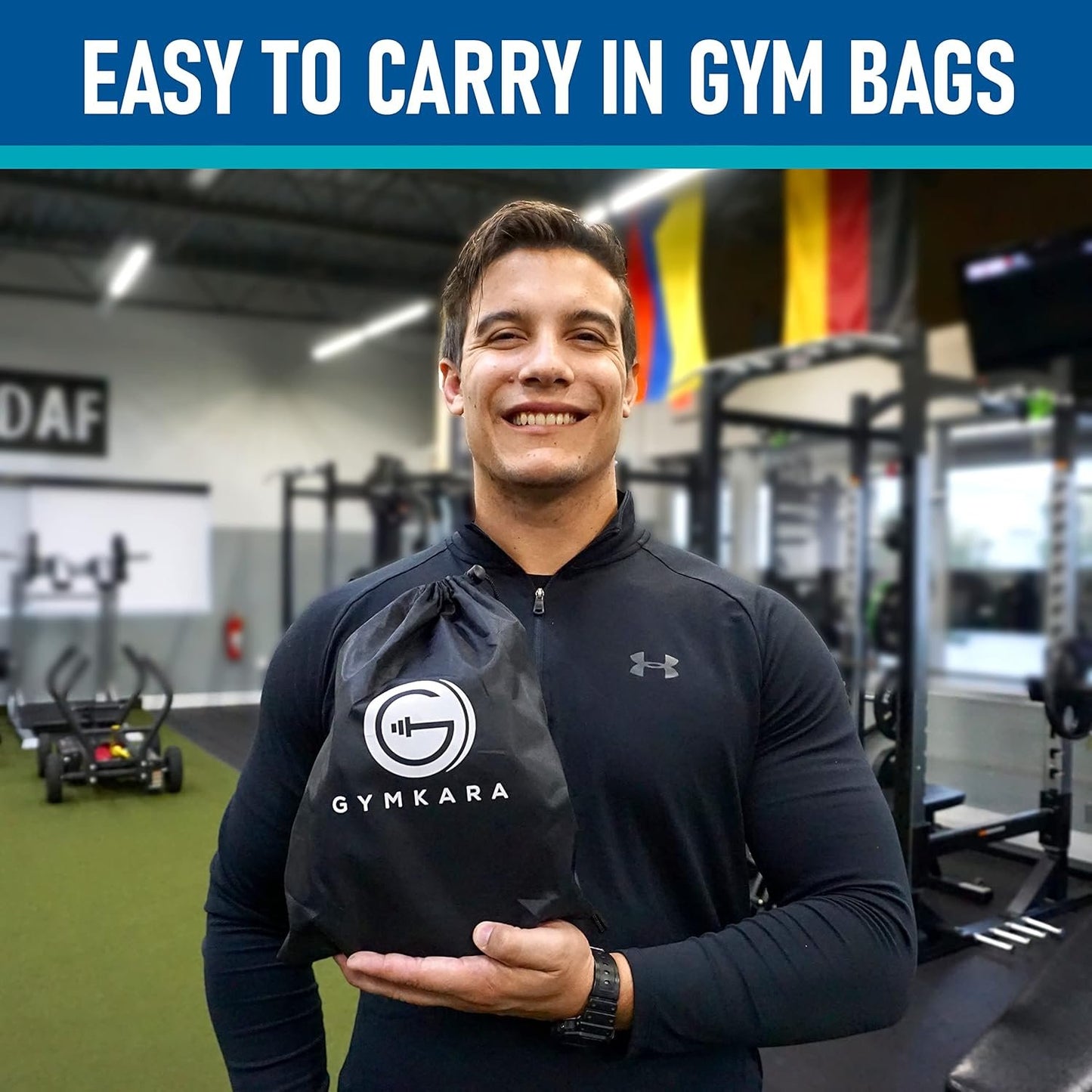 Gymkara Squat Wedge Block Cork 2 Pack - Non Slip Heel Elevated Squat Wedge and Calf Raise Block - Slant Board for Squats to Avoid Muscle Strain and Optimize Squat Form