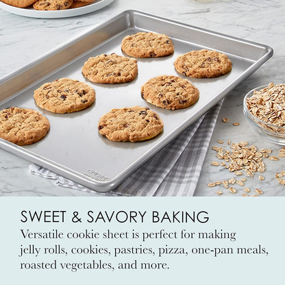 Chicago Metallic - Jelly Roll Pan, Heavy Duty Aluminized Steel Baking Pan (15" x 10")