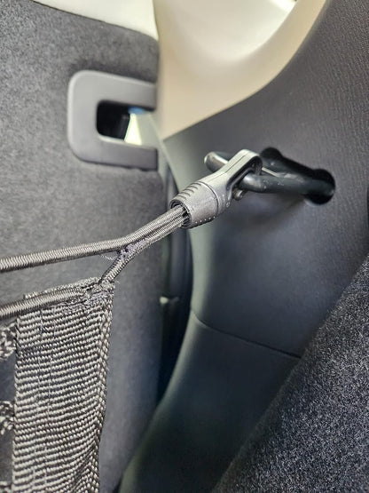 Back Seat Style Automotive Elastic Trunk Mesh Cargo Net for Mazda CX5 S Carbon Premium Turbo 2023 - Premium Trunk Organizer and Storage - Luggage Net for Crossover - Car Organizer for Mazda CX5