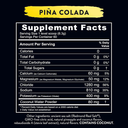 REDMOND Re-Lyte Electrolyte Drink Mix (Pina Colada)