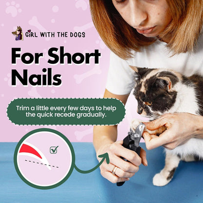 Pet Nail Trimmer - Nail Clippers for Grooming and Claw Care for Small & Large Dogs - Nail Trimmer (Small)