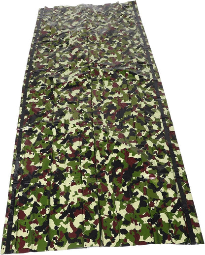 KOMBIUDA 1 Set Emergency Survival Tent Portable Lightweight Shelter for Camping Hiking Protection Compact Design High Visibility Emergency Blanket Gear