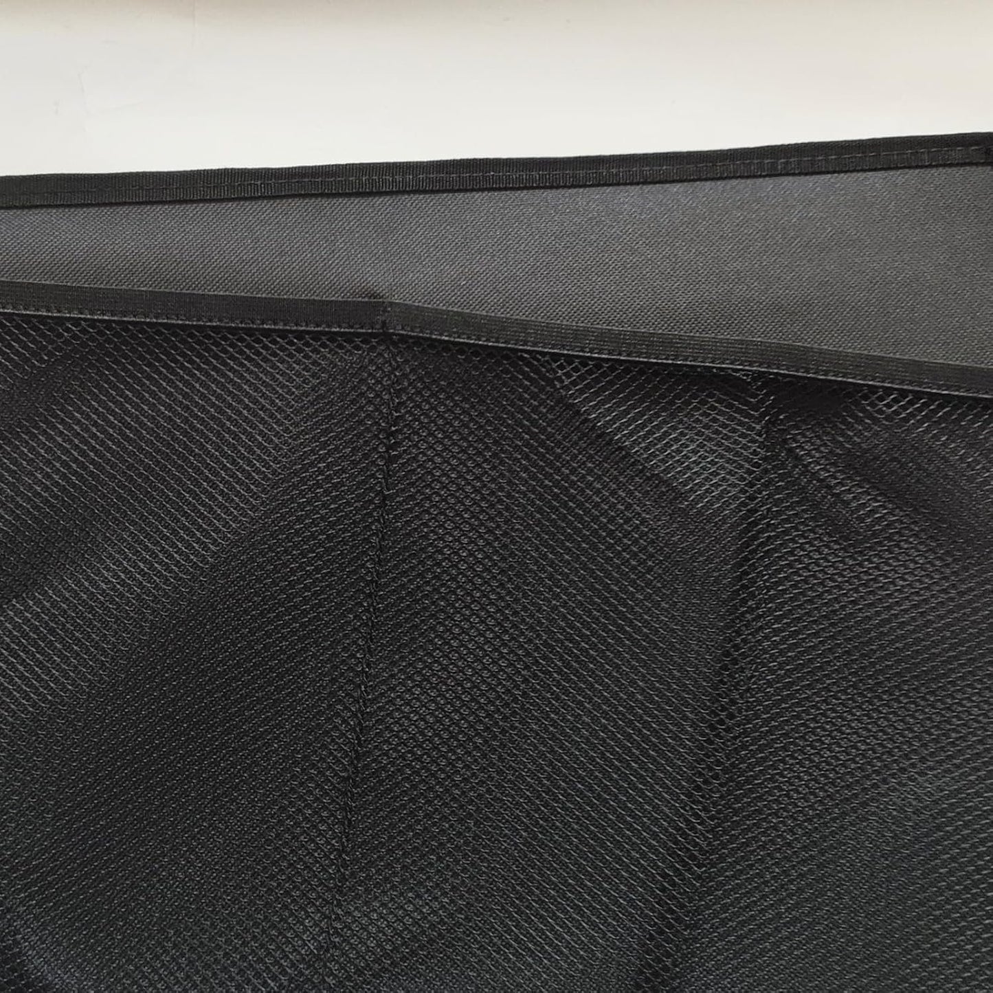 Potaosey Model Y Trunk Storage Bins Rear Tesla Model 3 Trunk Organizer Black Rear Trunk Box Organizer Storage with Mesh Pocket Car Organizer For Car Accessories.