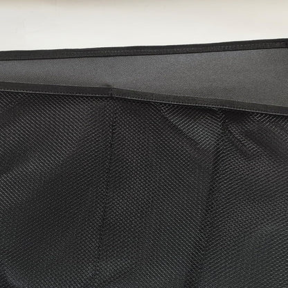 Potaosey Model Y Trunk Storage Bins Rear Tesla Model 3 Trunk Organizer Black Rear Trunk Box Organizer Storage with Mesh Pocket Car Organizer For Car Accessories.