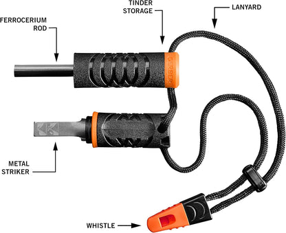 Gerber Fire Starter, Black