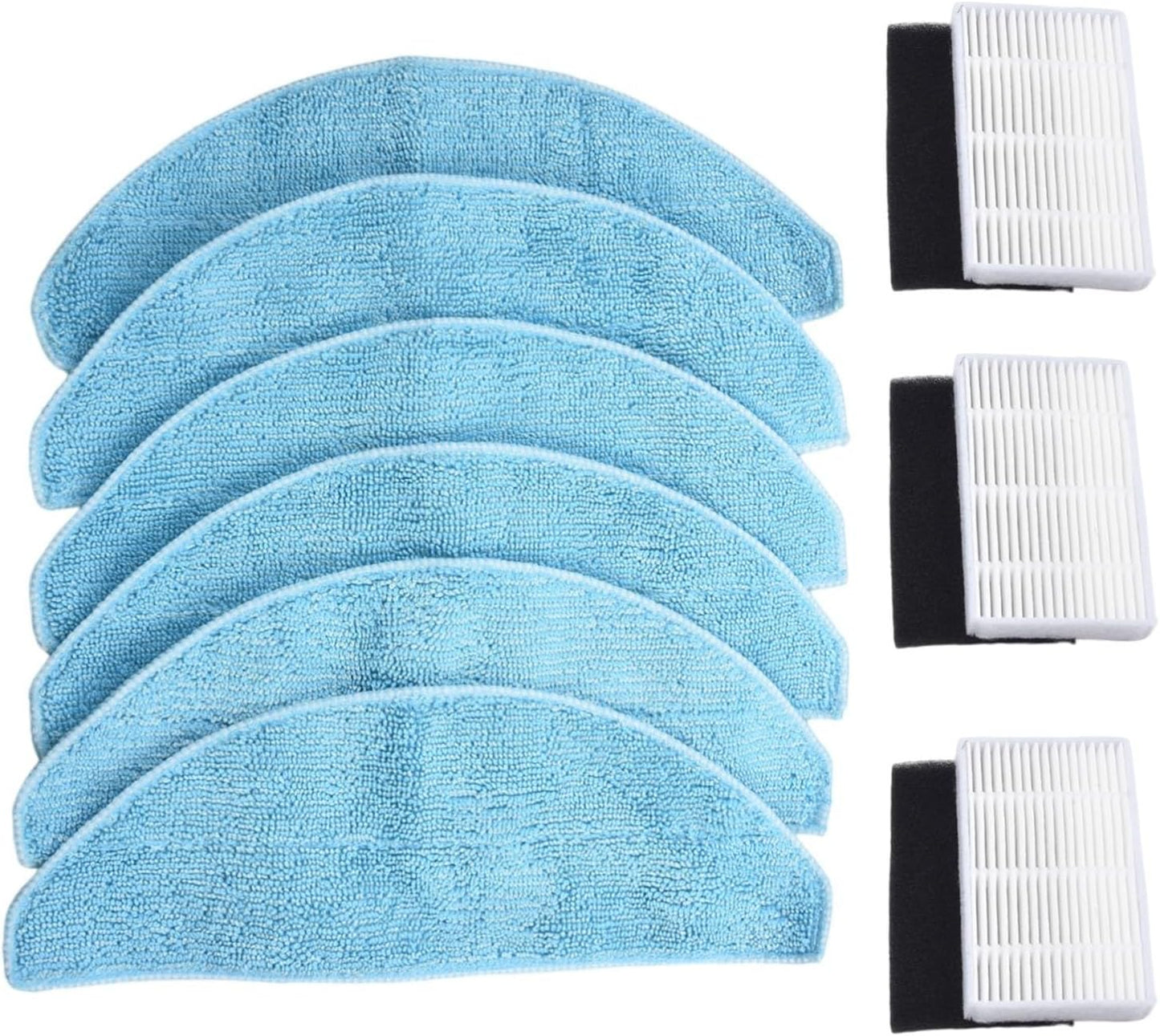 Cleaning Essentials - Panni e filtri compatibili con aspirapolvere Conga (A)