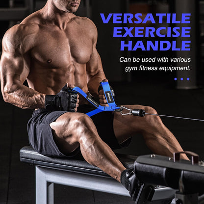 Cable Handles Gym Equipment, Heavy Duty Resistance Band Handles, Replacement Exercise Handles for Cable Machine, Pulley System, Strength Trainer, Pull Down Workout, Home Gym Cable Attachments