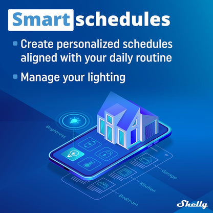 Shelly Qubino Wave 2PM | Z-Wave Smart Switch Relay, 2 Channel 16 A with Current Measurement | Home Automation | Z-Wave Gateway | Low Power Consumption | Repeater Extended Mains | High Compatibility