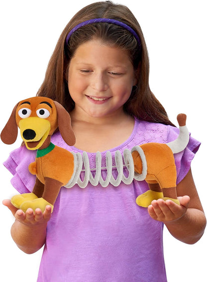 Disney e Pixar Toy Story Slinky Dog Plushie, giocattolo fidget toy per bambini dai 18 mesi di età Just Play