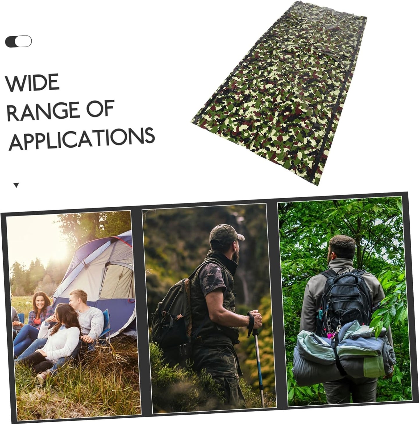 CORHAD 1 Set Emergency Tent Camping Sleeping Bags Army Tent Camping House Termica Car Camping Tent Camp Blanket Disaster Prevention and Shelter Package Tent Footprint Winter Tent or