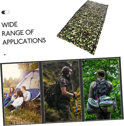 CORHAD 1 Set Emergency Tent Camping Sleeping Bags Army Tent Camping House Termica Car Camping Tent Camp Blanket Disaster Prevention and Shelter Package Tent Footprint Winter Tent or