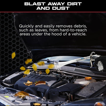 Tornador Z-014 Air Blow Out Tool | High-Performance Air Blower for Fast Car Detailing | Quickly Cleans & Dries Hard-to-Reach Areas | Essential Tool for Professionals