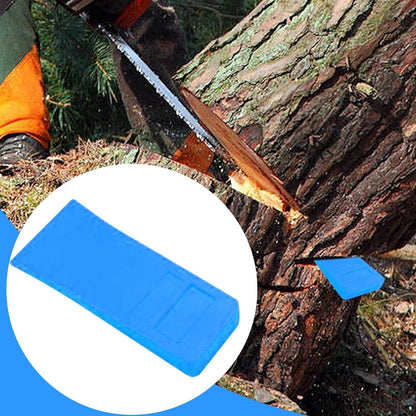 Tree Felling Wedge, 6 Inch Chainsaw Safety Wedge, Spiked Logging Tool, Sturdy Cutting Aid, Timber Falling Direction for Garden, Forests, and Professional Faller Use