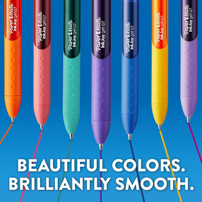 Paper Mate InkJoy Pens, Gel Pens, Medium Point (0.7 mm), Assorted Colours, 14 Count