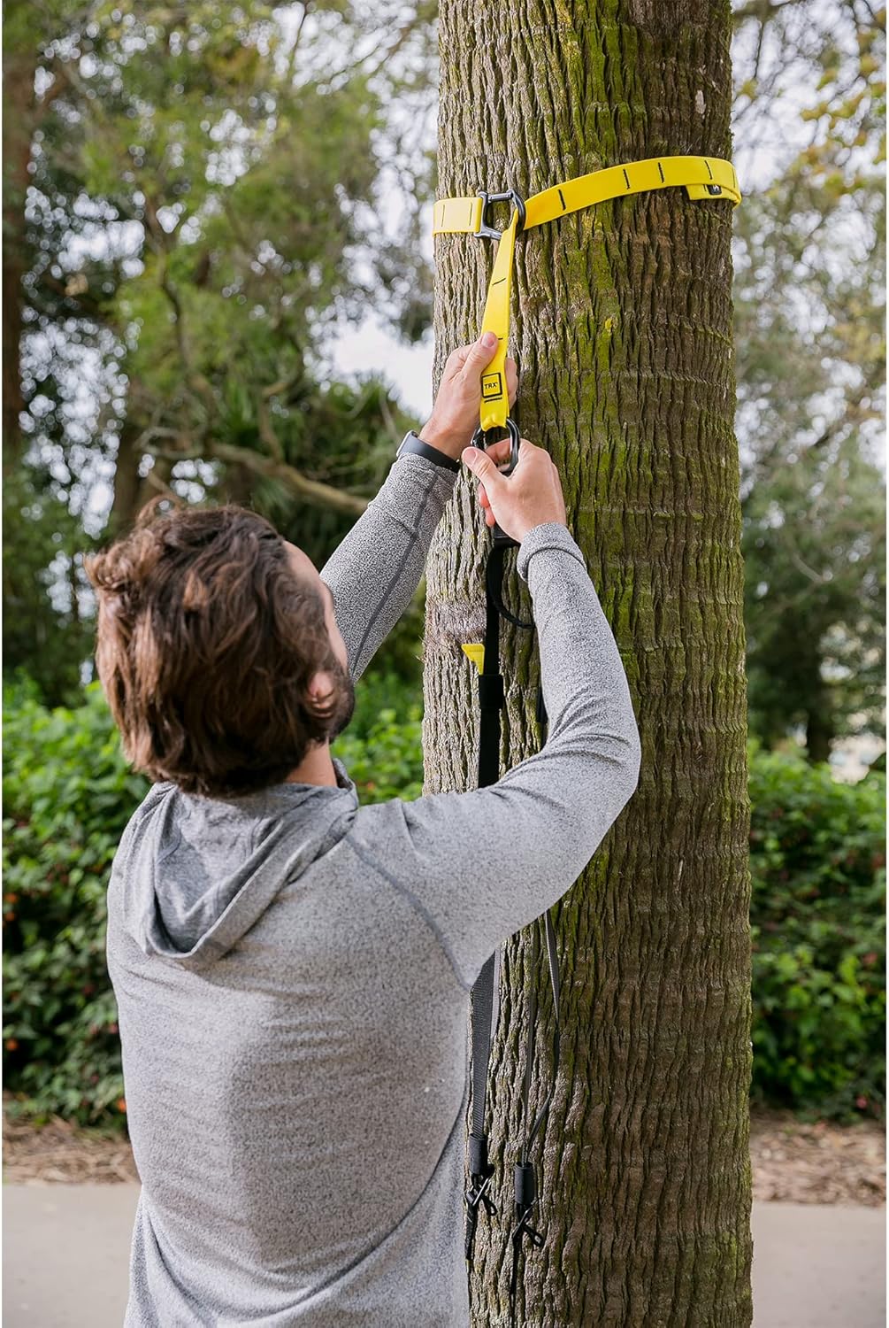 TRX GO Suspension Trainer System: Lightweight & Portable| Full Body Workouts, All Levels & All Goals| Includes Get Started Poster, 2 Workout Guides & Indoor/Outdoor Anchors