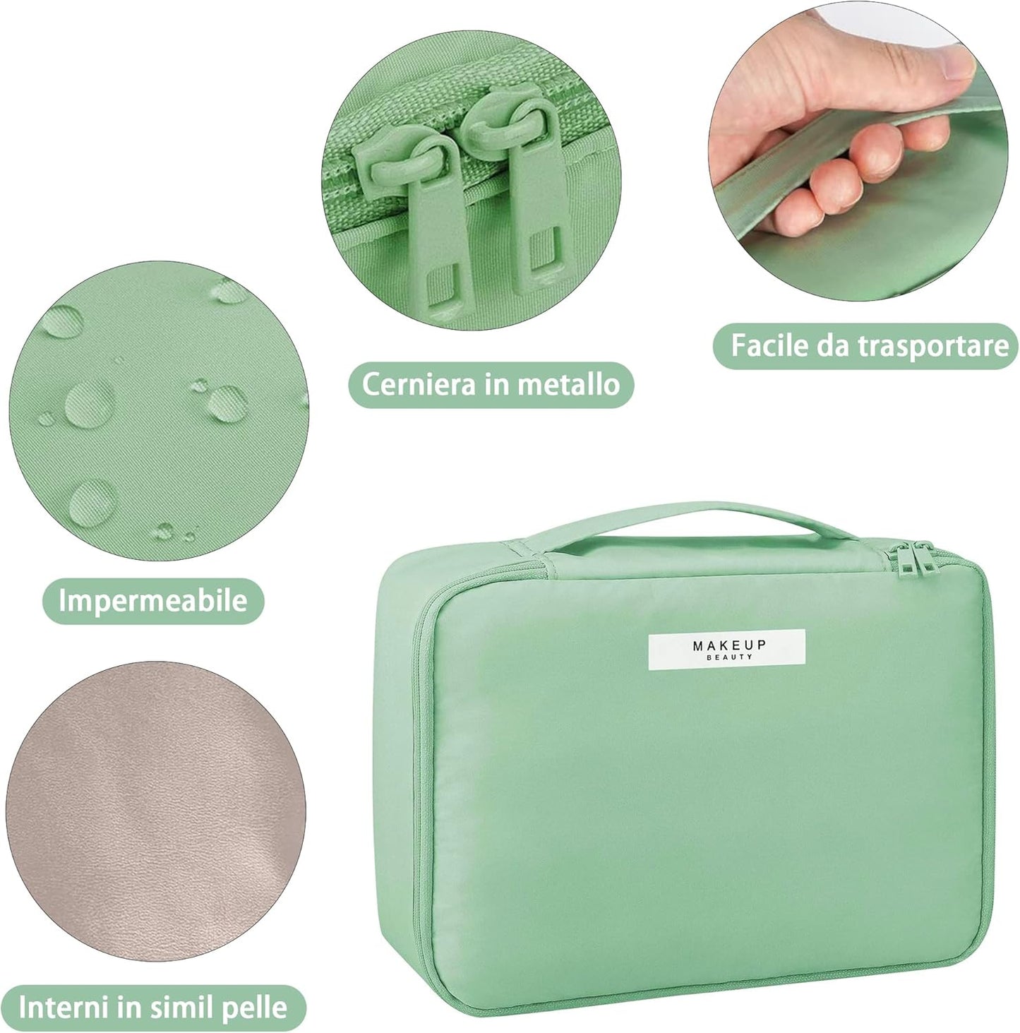 Beauty Case, green