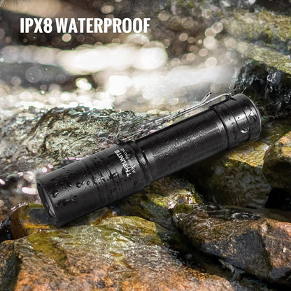 ThruNite Archer Pro V2 EDC Flashlight - Aluminum & Black Flashlight - 950 Lumens & Tail Switch Led - Super Bright & 15 Days Working - Emergency Light for Camping & Outdoor Adventures - Cool White