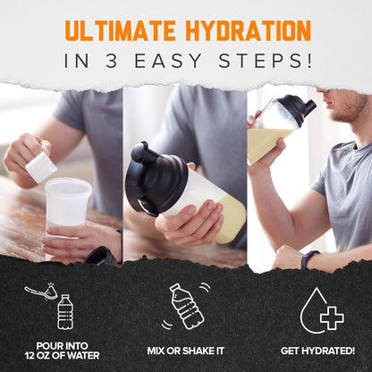 Hydrolyte Mango Pineapple - 100 Servings Sugar Free Electrolyte Powder with Magnesium, Potassium and Sodium - Boost Endurance and Reduce Fatigue with This Electrolyte Supplement - Keto Friendly