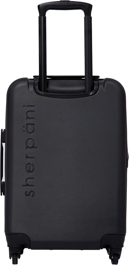 Sherpani Meridian, 22 Inch Travel Hardside Luggage, Durable Hardshell Luggage, Expandable Suitcase, Lightweight Rolling Luggage for Women, Carry On Luggage 22x14x9 Airline Approved