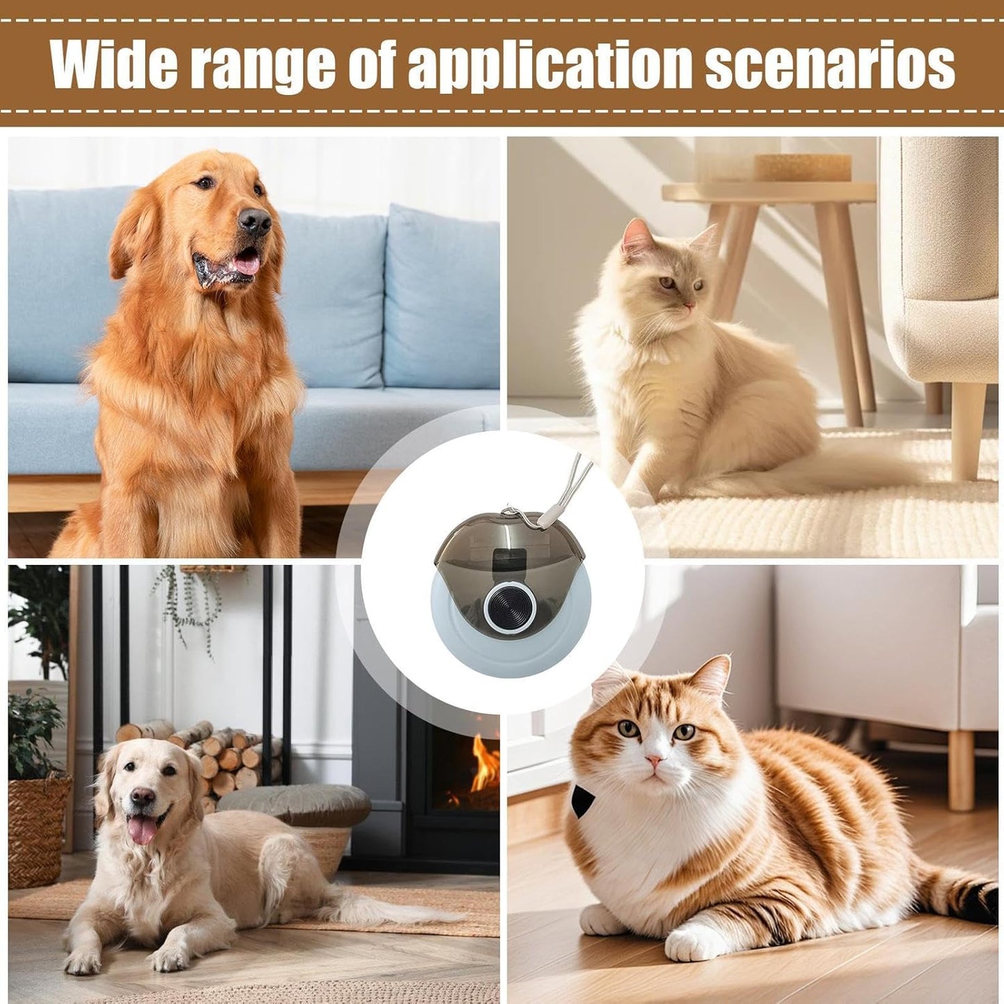 Spazzola per capelli per cani, con tacco, spazzola per capelli per cani, forfora, pettine multifunzione per animali domestici, attrezzi per la cura dei cuccioli per gatti