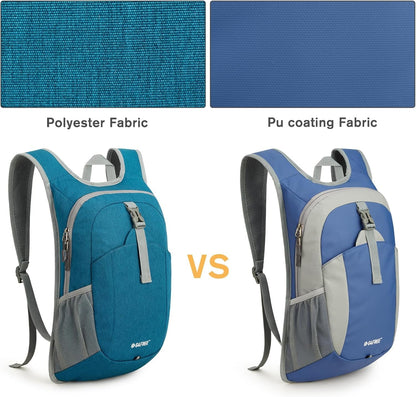 G4Free 12L Hiking Backpack Lightweight Small Hiking Daypack for Outdoor Travel Mini Foldable Shoulder Bag