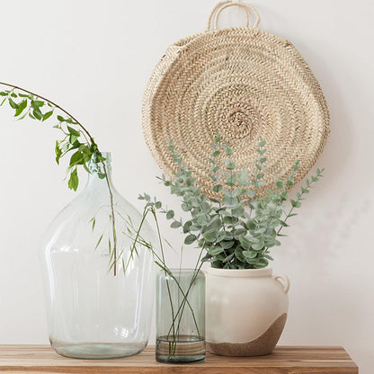 Tiyard 18pcs Eucalyptus Stems Artificial Eucalyptus Leaves Stems Artificial Fake Flowers for Home Office Flowers Bouquet Centerpiece Wedding Decoration Christmas Decor 2025