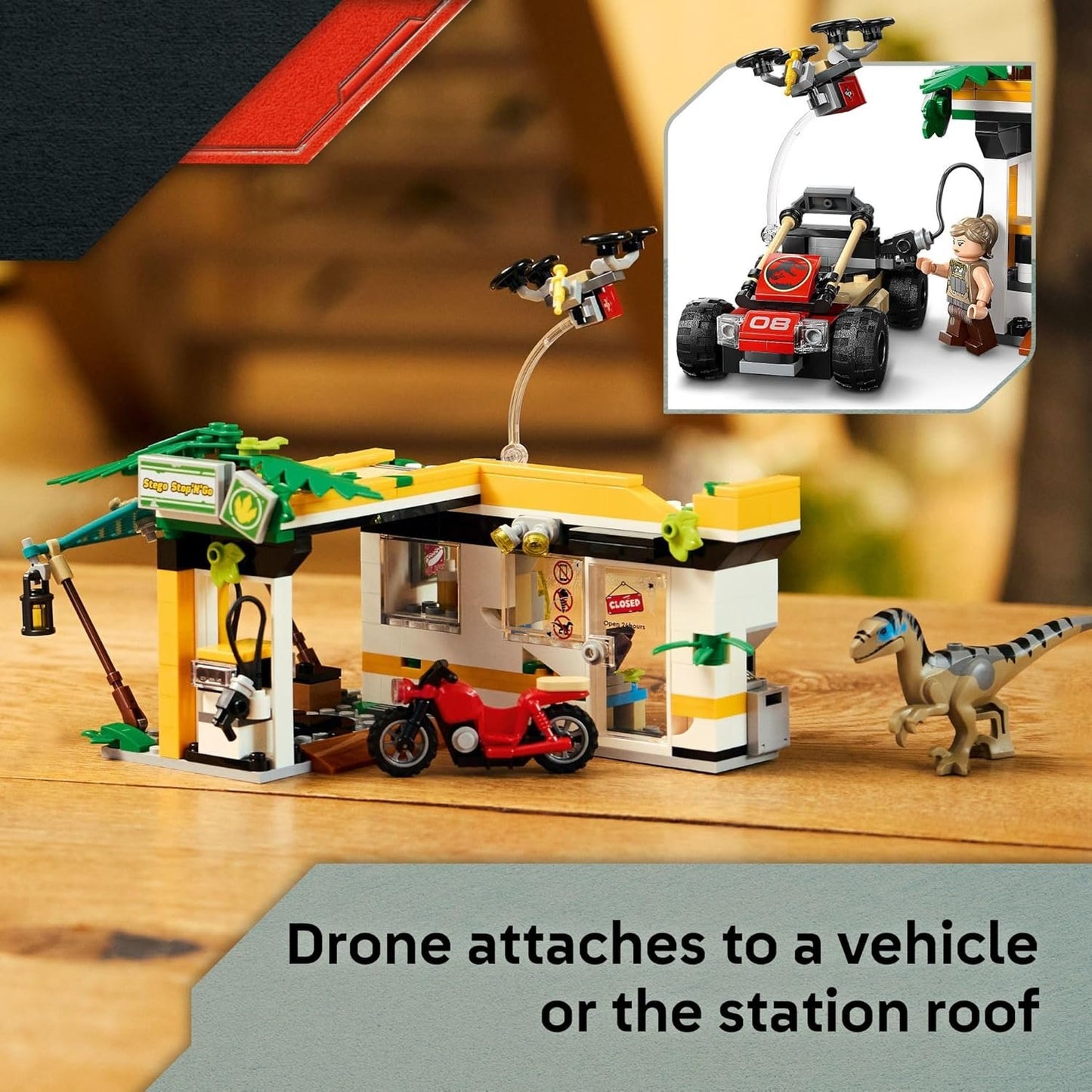 LEGO Jurassic World Raptor & Titanosaurus Tracking Mission Kids Toy - Building and Learning Toy for Pretend Play - Dinosaur Action Figures for Boys & Girls, Ages 7+ - Gift Idea for Birthdays -76973