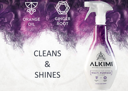 ALKIMI Home Essentials Cleaning, Variety Pack of 3 – Multipurpose, Bathroom & Glass Window Cleaner Spray – Natural Household Supplies Antibacterial Eco Cleaning Sprays