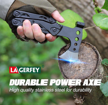 Gifts for Men Dad Husband - Stocking Stuffers for Men Him, Camping Accessories, Camping Essentials Axe - Fathers Day Gift Ideas, Christmas Birthday Gifts, Survival Kit, Tools for Hiking, Fishing