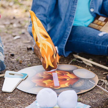 Melissa & Doug Let's Explore Campfire S'Mores Play Set, Play Campfire Sets For Kids Ages 3+