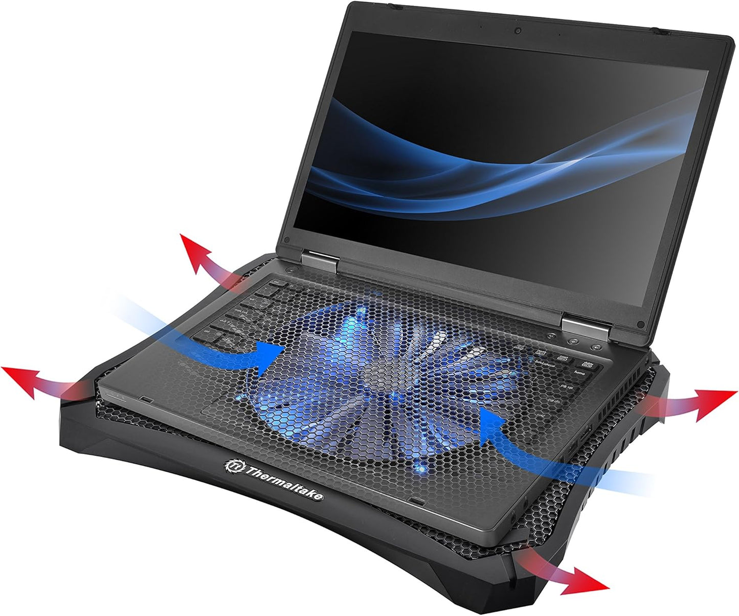 Thermaltake Massive V20 200MM 800RPM Notebook Cooler Fan - Black