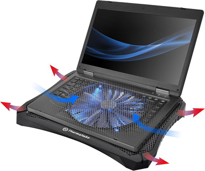 Thermaltake Massive V20 200MM 800RPM Notebook Cooler Fan - Black