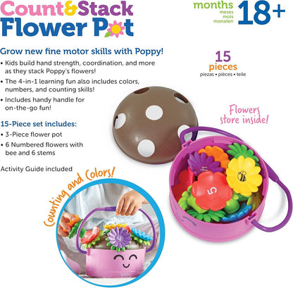 Learning Resources Fine Motor Flowers, Multicolour