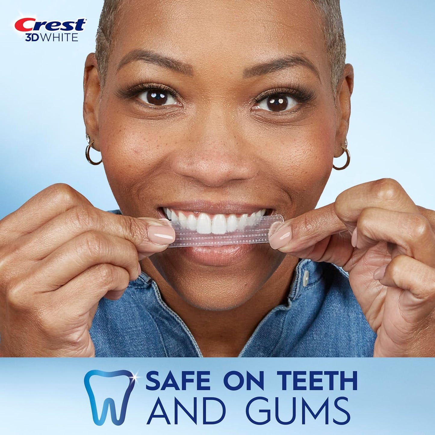 Crest 3D Whitestrips Professional Effects Plus, 3D White, Teeth Whitening Strip Kit, 48 Strips (24 Count Pack), Crest Teeth Whitening Strips, Teeth Whitening Kit