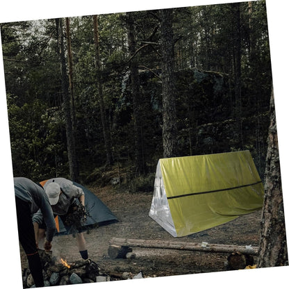 HONMEET Thermal Insulated Emergency Tent Bag for Camping Hiking Rescue Windproof Cover