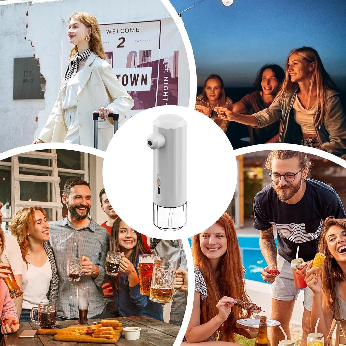 Facial Steamer, Portable Humidifier, Face Mist Sprayer, Handheld Vaporizer, Skincare Device, Facial Mister, Beauty Gadget, Personal Humidifier, Spa Experience, Soothing Mist