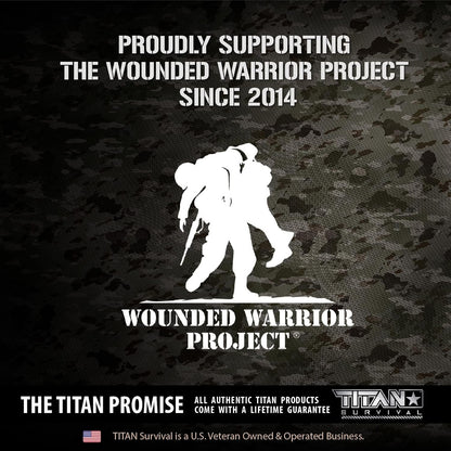 TITAN Survival XL Mylar Survival Blankets 5 Pack 70” x 90” - 90% Heat Retention & Waterproof Design - Emergency Blanket Cold Weather Protection & Survival Kits - Durable Space Blanket for Outdoor Use