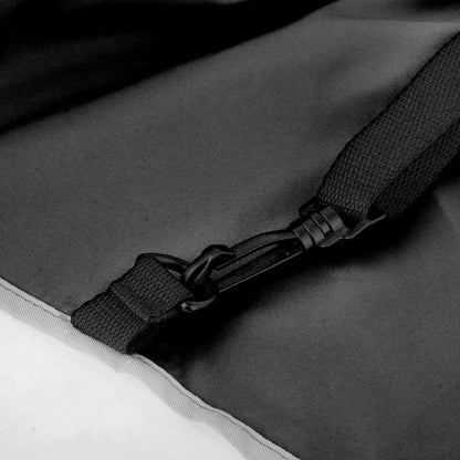 kokiya Airplane Footrest Hammock Leg Rest Seat Cover, Foldable Ergonomic Travel Essentials Adjustable for Flying Travel Trains Bus Seat, Black