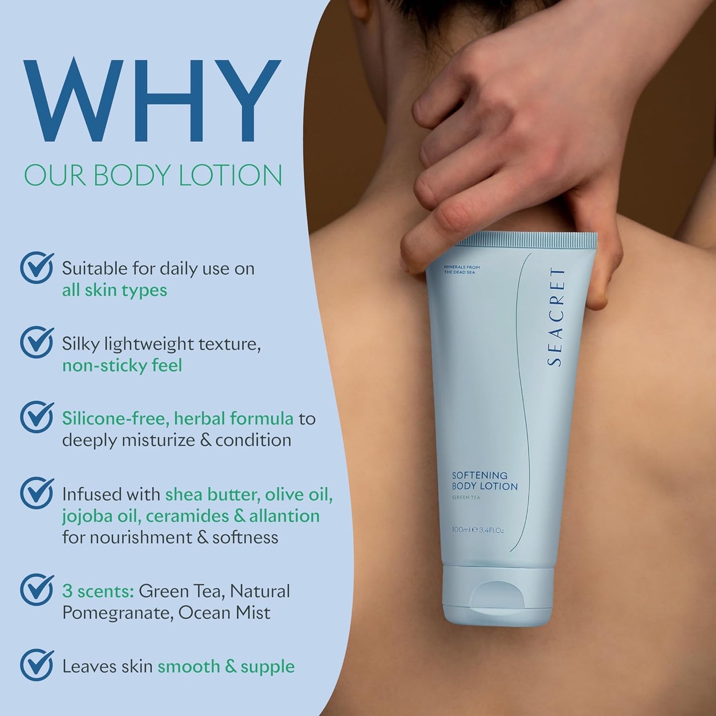 SEACRET - Dead Sea Minerals, Nail Care Collection